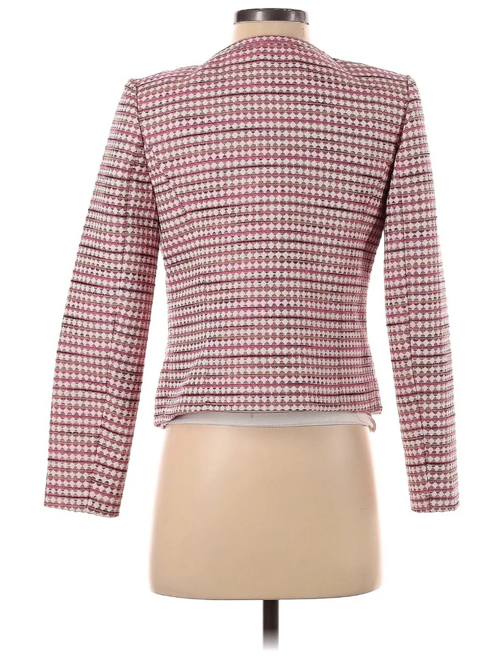 Women’s Red/Pink Patterned Jacket - Picture 2 of 2